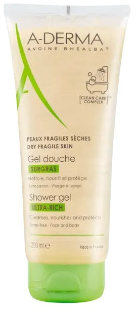Les indispensables gel doccia surgras 200 ml
