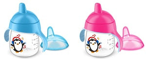 Avent tazza con beccuccio decorata rosa 260 ml