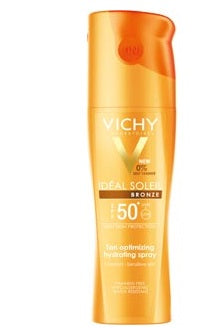 Ideal soleil spray bronze spf50+ 200 ml