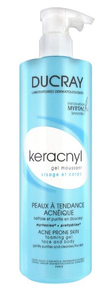 Ducray keracnyl gel detergente 400 ml