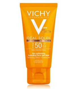 Ideal soleil gel viso spf50 50 ml