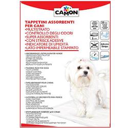 Tappetino assorbente cani 60x60 25 pezzi