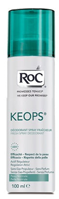 Roc keops deodorante spray fresco 100 ml