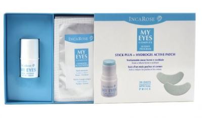 Incarose my eyes complex 30 days program 1 stick plus + 4 active patch