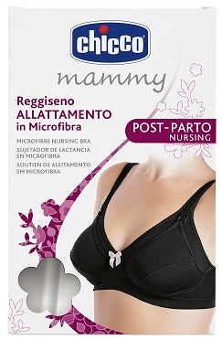Chicco mammy reggiseno microfibra allattamento nero 6d