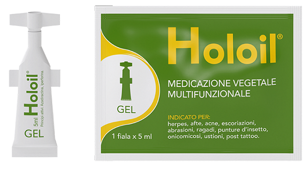 Holoil monodose gel termosoffiata 1 fiala 5ml
