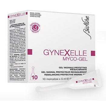 Gynexelle myco-gel gel vaginale protettivo riequilibrante 10 monodosi da 5 ml