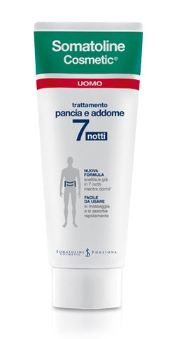 Somatoline cosmetic uomo pancia addome 7 notti 250 ml