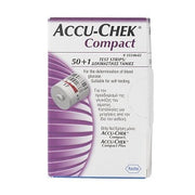 Strisce misurazione glicemia accu-chek compact plasma 50+1 pezzi