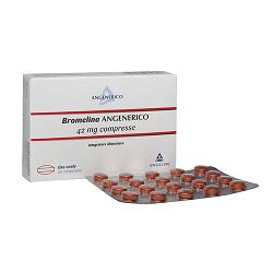 Bromelina angenerico 20 compresse rivestite