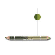 I colori di helan bio matita duo occhi giada verde muschio