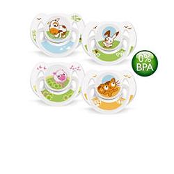 Avent succhietto animialetto in silicone 6 mesi+