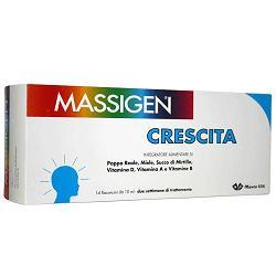 Massigen crescita 14 flaconcini 10 ml