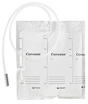 Sacca letto conveen basic con maniglia capacita' 2000ml lunghezza tubo 100cm no scarico confezione da 30 pezzi