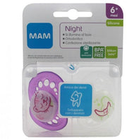 Mam night succhietto 6+ silicone confezione doppia