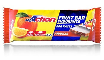 Proaction fruit bar barretta energetica all'arancia 40 g