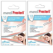 Cerotto per sutura medipresteril delicato tnt 3x75mm 10 pezzi