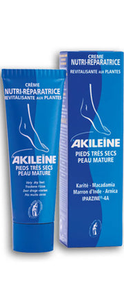 Akileine blu crema piedi secchi 50 ml