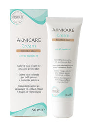 Crema trattante colorata per pelle acneica aknicare cream teintee clair tubetto 50 ml