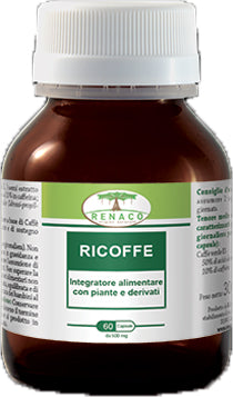 Ricoffe 60 capsule flacone in vetro 30 g