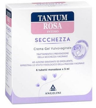 Tantum rosa intimo secchezza crema gel vulvovaginale 6 x 5 ml