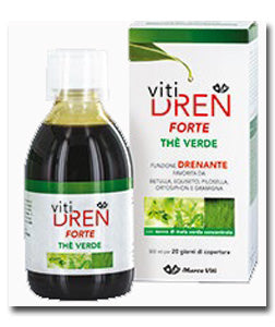 Vitidren forte the verde soluzione 300 ml con tappo dosatore