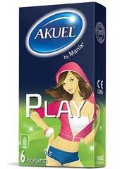 Profilattico ansell akuel by manix play b 12 pezzi