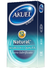 Profilattico ansell akuel by manix natural b 6 pezzi