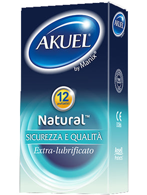Profilattico ansell akuel by manix natural b 6 pezzi