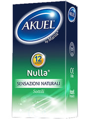 Profilattico ansell akuel by manix nulla b 6 pezzi