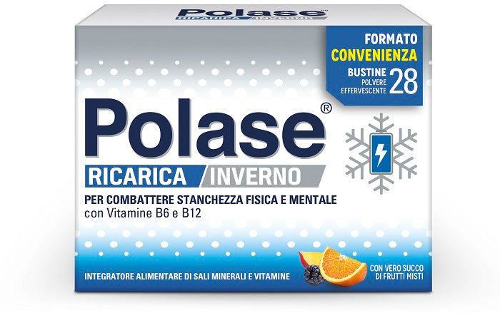 Polase ricarica inverno 28 bustine di polvere effervescente