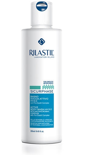 Rilastil sicurphase bagno doccia ph acido 250 ml