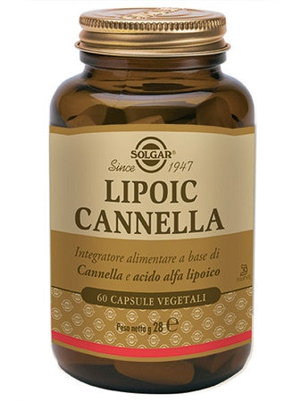 Lipoic cannella 60 capsule vegetali flacone 28 g
