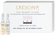 Trattamento completo crescina con hair growth factor 200 donna 20 + 20 fiale 3,5 ml