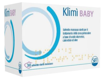 Klimi' baby 30 salviettine monouso sterili