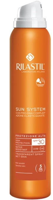 Rilastil sun system photo protection therapy spf30 transparent spray 200 ml