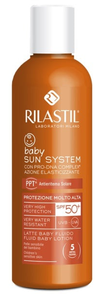 Rilastil sun system photo protection therapy spf50+ baby fluido 200 ml