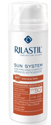 Rilastil sun system photo protection therapy spf50+ gel ultraleggero 50 ml