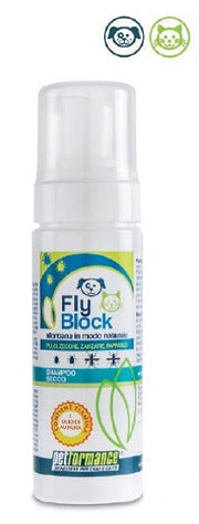 Petformance flyblock shampoo secco cani/gatti 150 ml