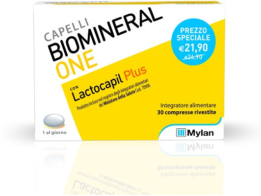 Biomineral one lactocapil plus 30 compresse rivestite prezzo speciale