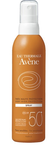Eau thermale avene solare spray sfp50 200 ml + tavola gonfiabile in omaggio