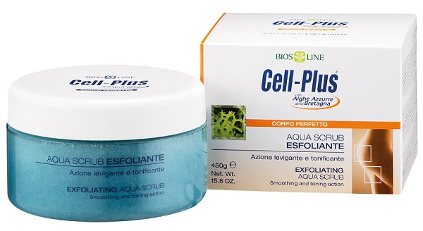 Cell plus aqua scrub esfoliante 450 g