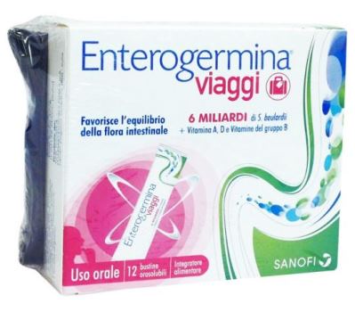 Enterogermina viaggi 12 bustine promo