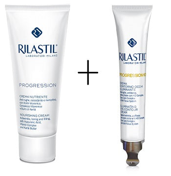 Rilastil progression nutriente 50 ml +hd contorno occhi 15 ml