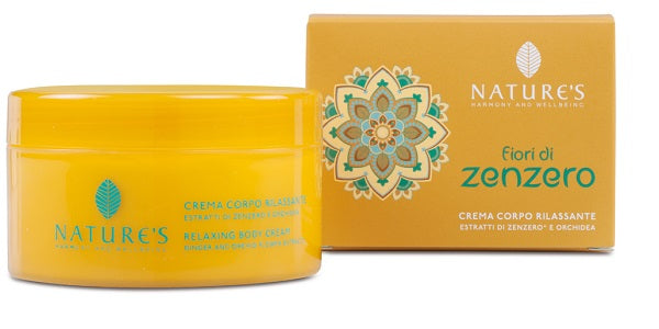 Nature's fiori di zenzero crema corpo rilassante 100 ml