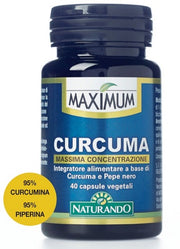 Maximum curcuma 40 capsule vegetali
