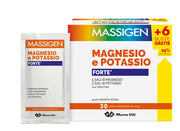 Massigen magnesio e potassio forte 24 bustine + 6 gratis