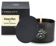 Ginepro nero candela con coperchio edizione limitata 28 ore
