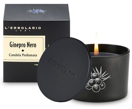 Ginepro nero candela con coperchio edizione limitata 28 ore