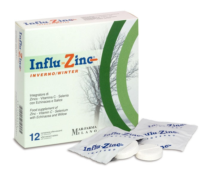 Influzinc inverno 12 compresse effervescenti